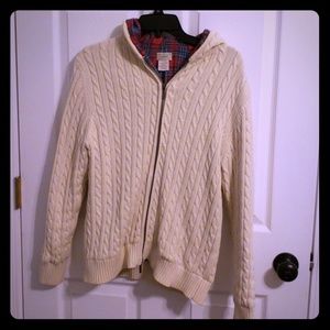 LL Bean Zip Up Sweater